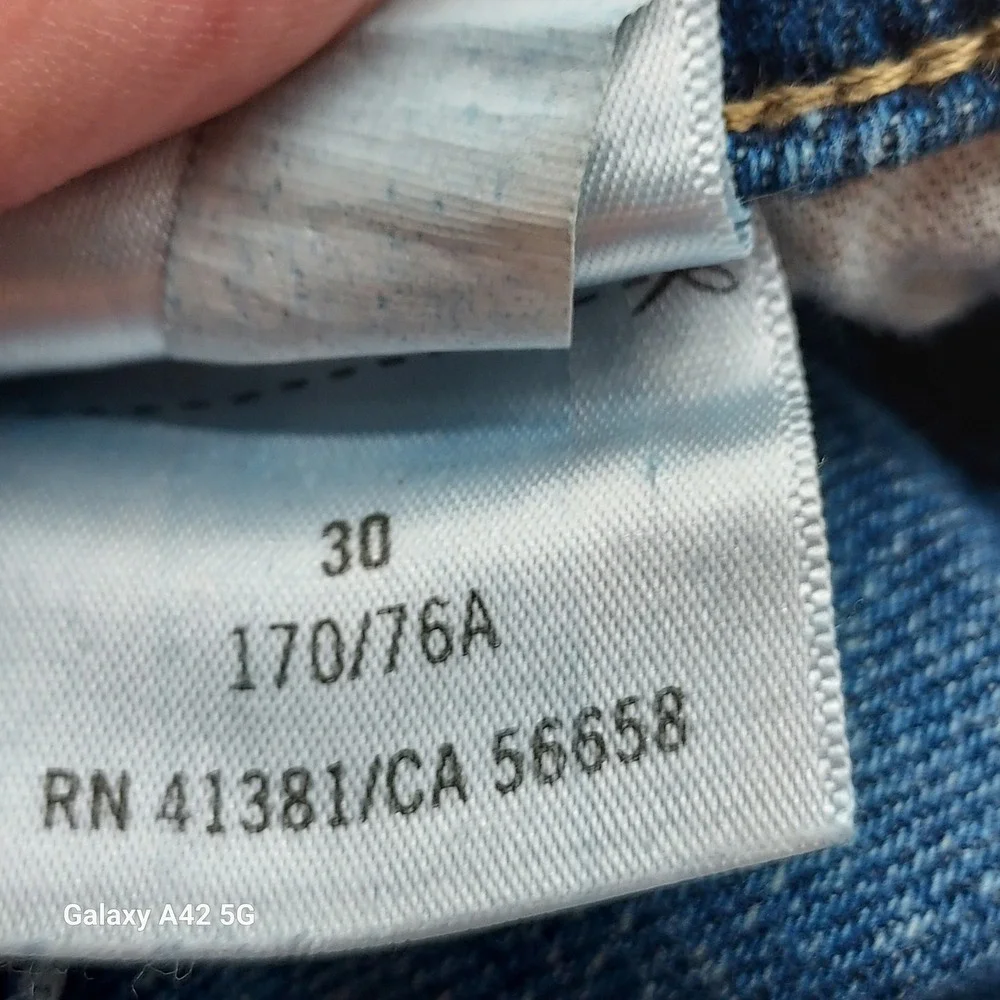 Polo‎ Ralph Lauren The Tompkins Mid Rise Skinny Jeans Blue Distressed Size 30